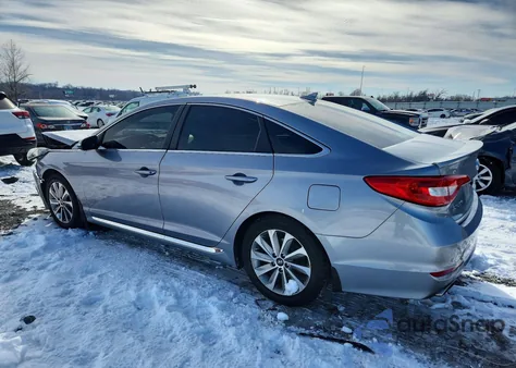 2015 Hyundai Sonata Sport z USA, uszkodzony, nr VIN 5NPE34AF8FH222787